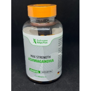 Adipo Plus Extreme Max Strength Ashwagandha – Stres, Kortizol ve Performans Desteği 450 mg 60 Kapsül