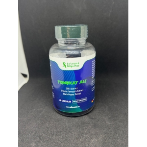 Adipo Plus Extreme Tongkat Ali 200:1 Ekstrakt – Doğal Performans ve Güç Desteği 512.5 Mg 60 Kapsül