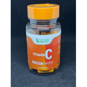 Adipo Plus Extreme Vitamin C 1000 mg – Bağışıklık ve Antioksidan Destek 1000 Mg 30 Kapsül