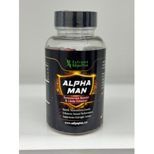Extreme Adipo Plus Alpha Man – Testosteron & Libido Destekleyici Erkek Performans Takviyesi | 60 Kapsül