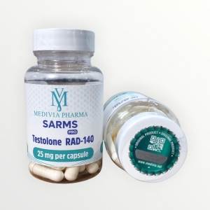 Medivia Pharma  Rad 140 -Testolone 25 Mg 30 Kapsül ( Sarms Serisi )