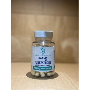 Medivia Pharma Turkesterone 600 mg – Ajuga Turkestanica | 60 Kapsül