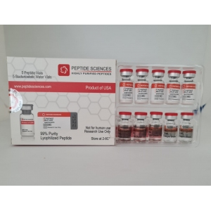 Peptide Sciences Fragment + Mod GRF + Ipamorelin Combo (6 mg / 3 mg / 3 mg) – 5 Flakon Set + Antibakteriyel Su