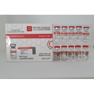 Peptide Sciences Semaglutide 1 Mg  5 Flakon Set + Antibakteriyel Su
