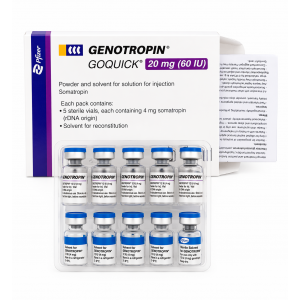 Pfizer Genotropin GoQuick 20 mg (60 IU) – Somatropin Growth Hormone