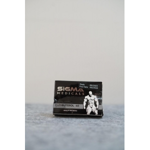 Sigma Medicals Clenbuterol 40 Mcg 100 Tablet