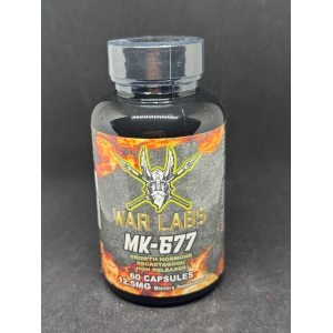 War Labs MK-677 (Ibutamoren) 12.5 mg – Growth Hormone Artışı, Kas Gelişimi & Recovery | 60 Kapsül