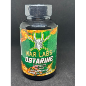 War Labs Ostarine (MK-2866) 10 mg – Kas Gelişimi & Yağ Yakımı | Muscle Preservation ve Performans Desteği | 60 Kapsül
