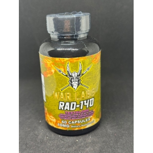 War Labs RAD-140 (Testolone) 10 mg – 60 Kapsül | Güç ve Lean Kütle Odaklı SARM